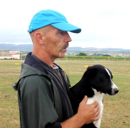 Raoul Kergomard, formateur en dressage de chiens de bergers