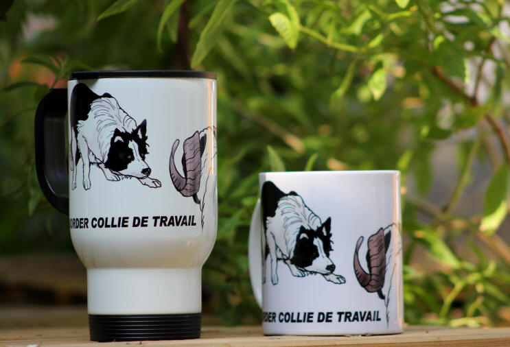 Mug et tasse Border collie